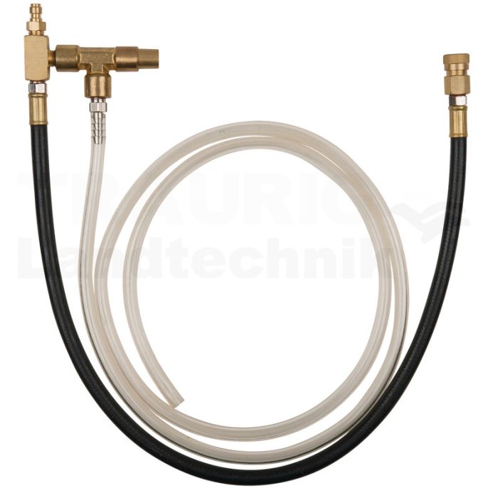Manometer-Anschlussschlauch mit 1/4" Schlauchanschluss mit Ventil für Bosch CSI und GM TBI Systeme