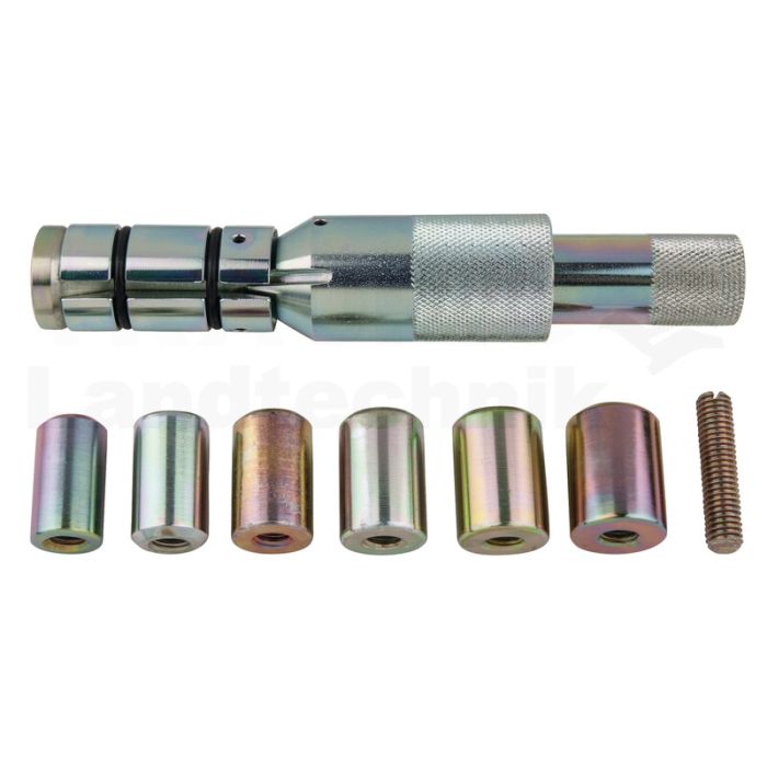 Kupplungs-Zentrier-Werkzeug-Satz Ø 24,0 - 36,0 mm mit Zentrierhülsen, 9-tlg.