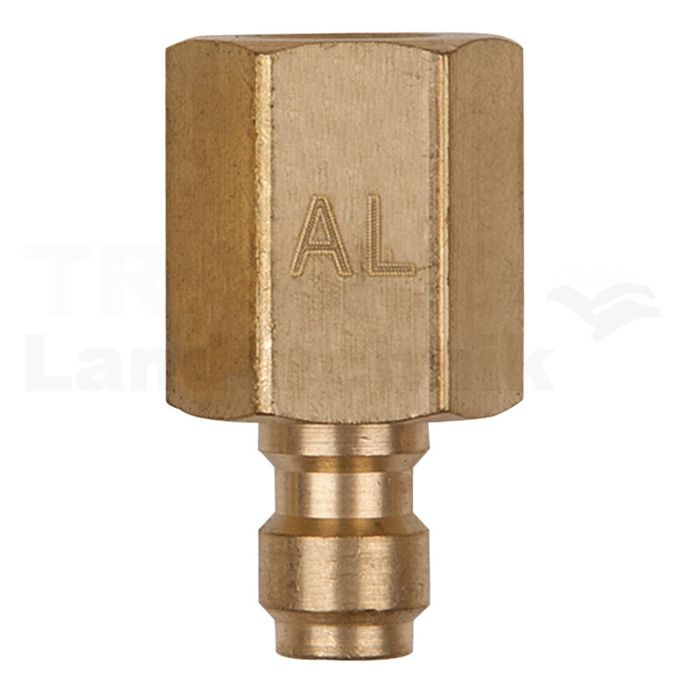 Adapterstück M8x1,0 Innengewinde und 1/4" Schlauchanschluss