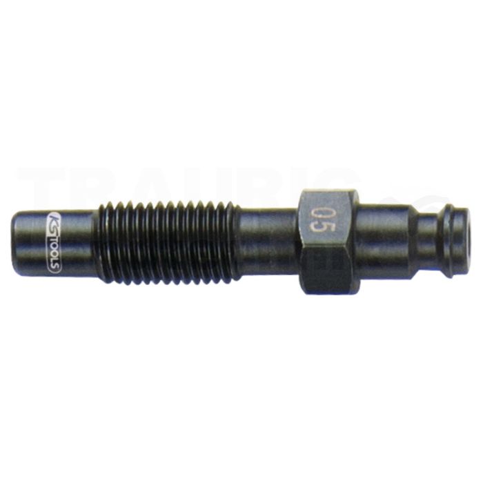 Injektoren Adapter, M10x1,25 mit Außengewinde, Länge 57 mm