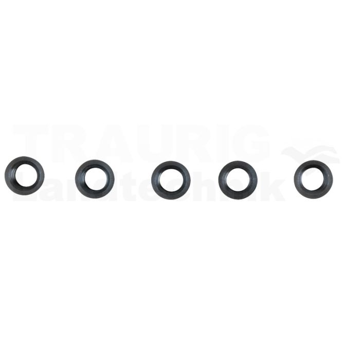 Gewindebuchse m.Bund L=12mm,IG=M12x1,25/AG=M14x1,25