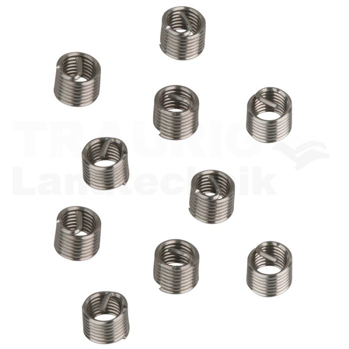 Gewindeeinsatz M6x1,0, L=8mm, 10er Pack