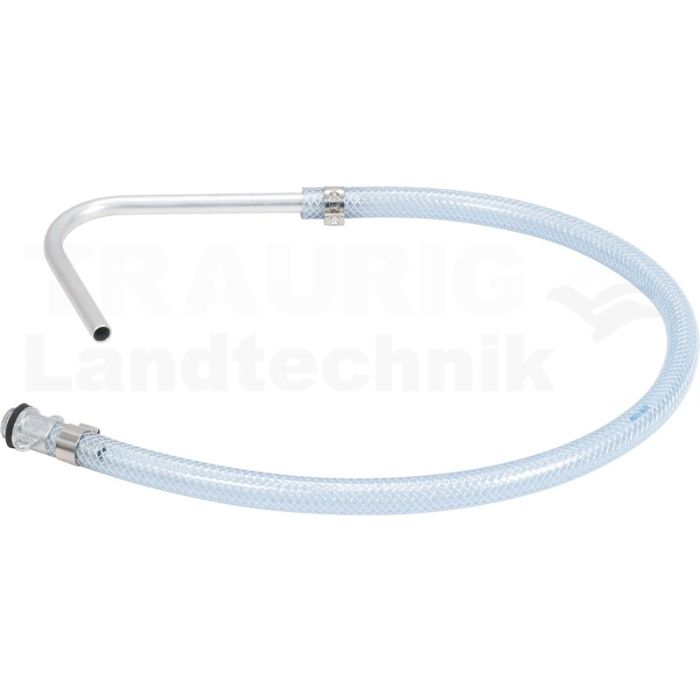 PVC Schlauch mit gebogenem Auslaufrohr