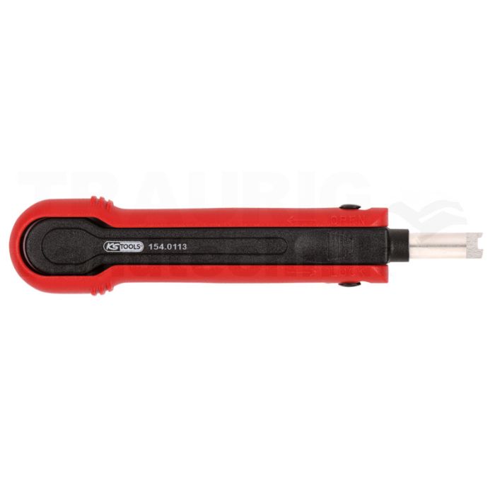 Kabel-Entriegelungswerkzeug für Flachsteckhülsen 0