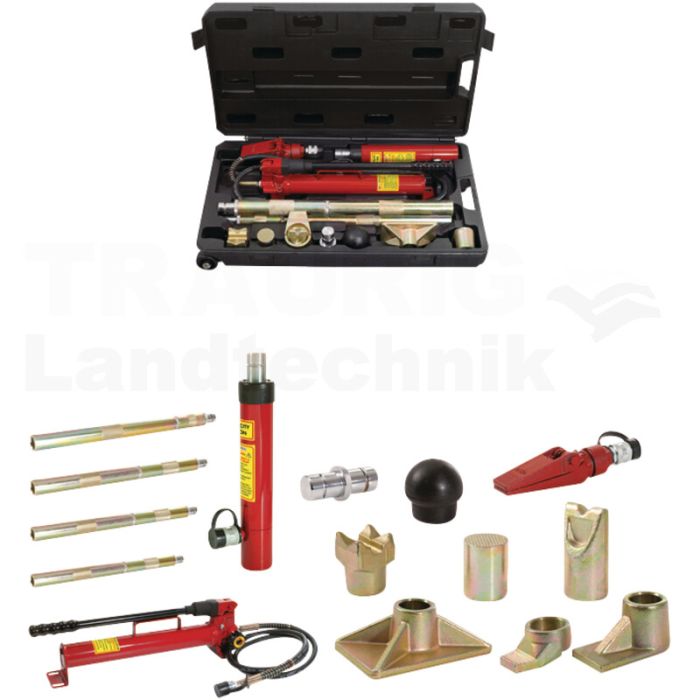 Hydraulik-KFZ-Richtwerkzeugsatz, 17tlg
