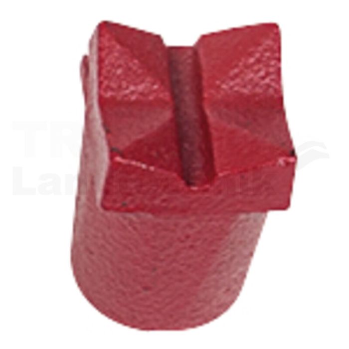 Druckplatte, V-Form
