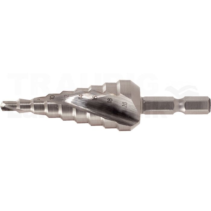 1/4" HSS Stufenbohrer-Bit