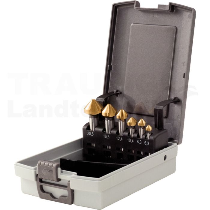 HSS TiN Kegel- und Entgratsenker Satz 90°