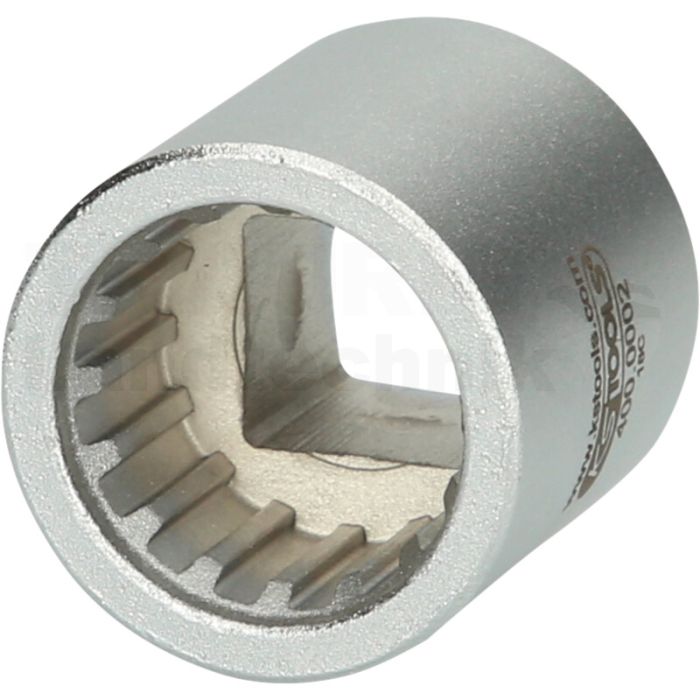 1/2" Spezial Stecknuss mit Sonderprofil, matt, 30