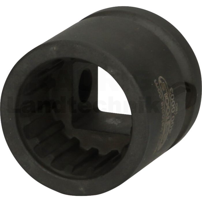 1/2" Spezial Stecknuss mit Sonderprofil, phosphati