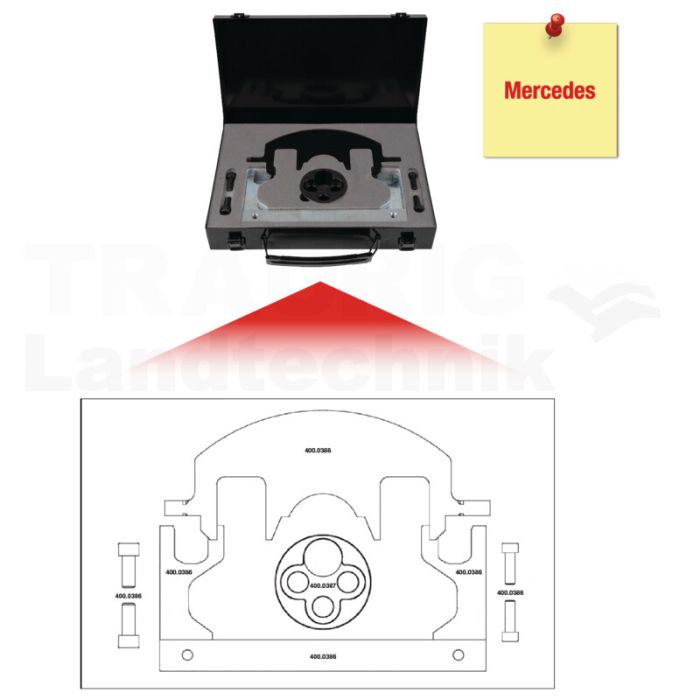 Motoreinstell-Werkzeug-Satz, M, 400.0385