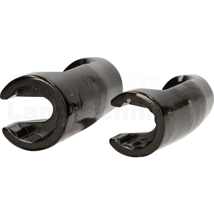 3/8" + 1/2" Einspritzleitungs-Schlüssel-Satz für B