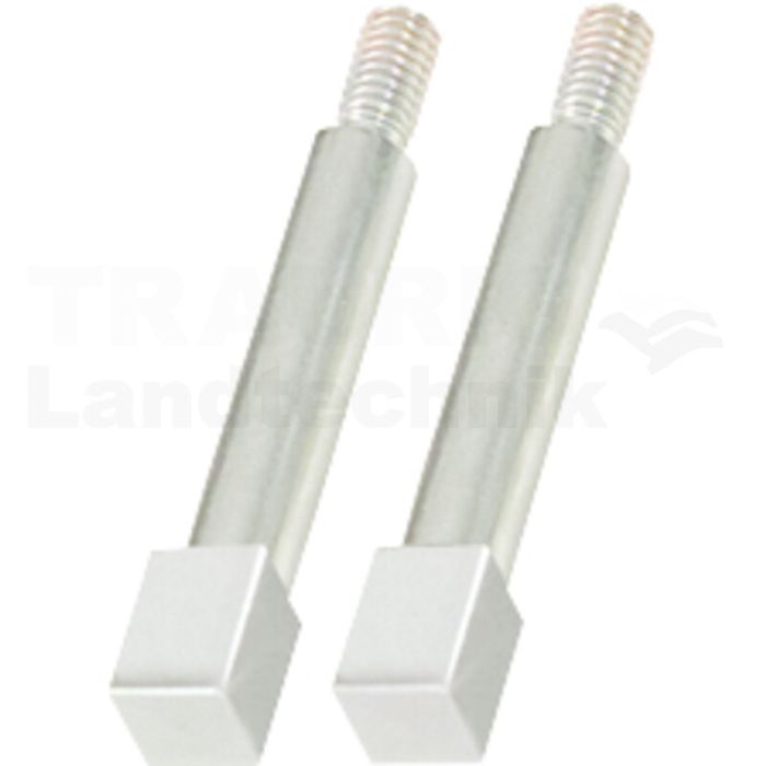 Vierkantadapter, 10mm, 2er Pack