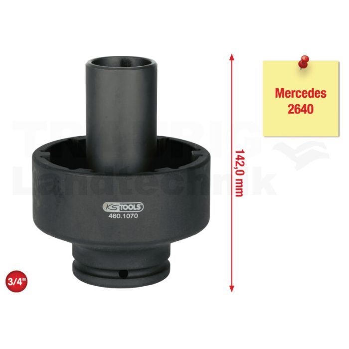 3/4" Nutmuttern-Schlüssel