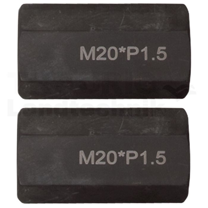 Gewindeadapter-Satz M20x1,5x65mm, 2-tlg.