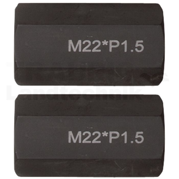 Gewindeadapter-Satz M22x1,5x65mm, 2-tlg.