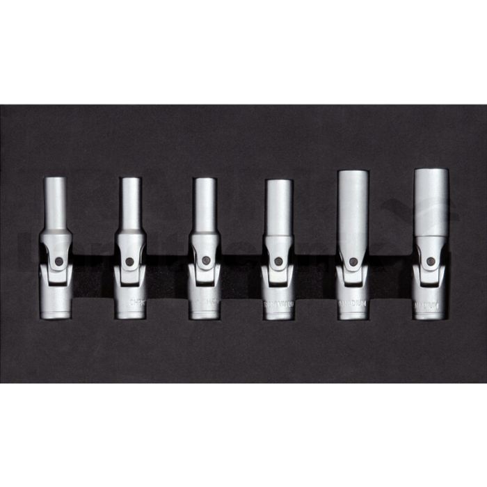 3/8" Glühkerzen-Gelenknuss Satz,6tlg