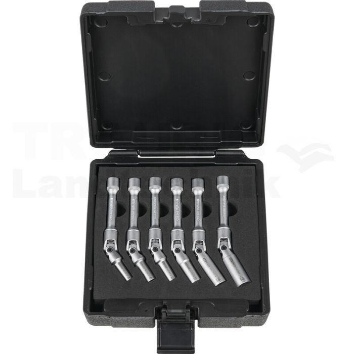 3/8" Glühkerzen-Gelenknuss Satz,6tlg