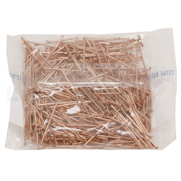 Schweisnägel 2x50mm verkupfert,100-Pack