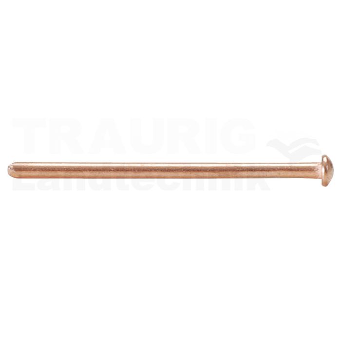 Schweisnägel2,5x50mm verkupfert,500-Pack