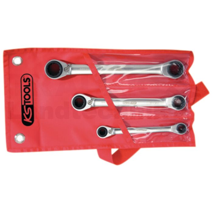 GEAR+Doppelringschlüssel Satz, r/l