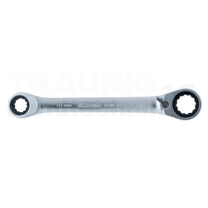 GEAR+Doppelringschl., r/l, 12 x 13mm
