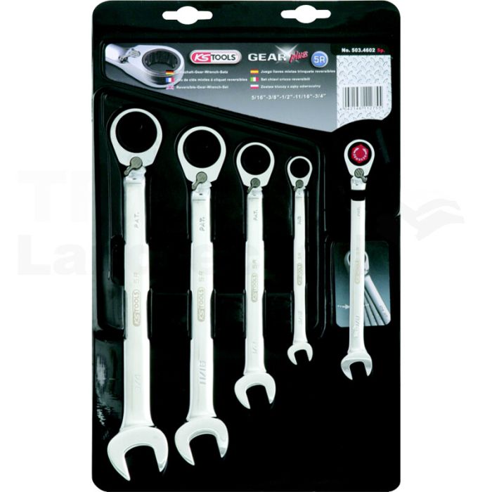 GEAR+Ringmaulschlüssel Satz, r/l