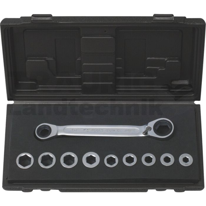 GEAR+Doppelringschlüssel Satz, r/l