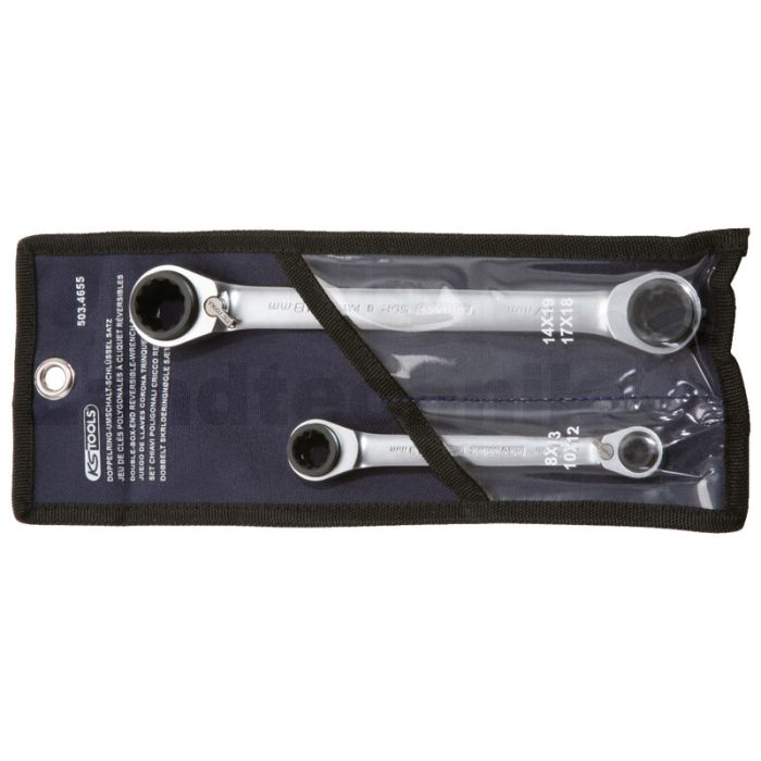 GEAR+Doppelringschlüssel Satz, r/l