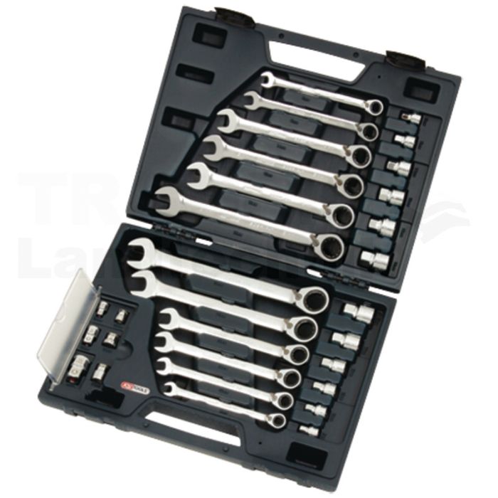 RINGSTOP-Ratschenringmaulschlüssel-Satz