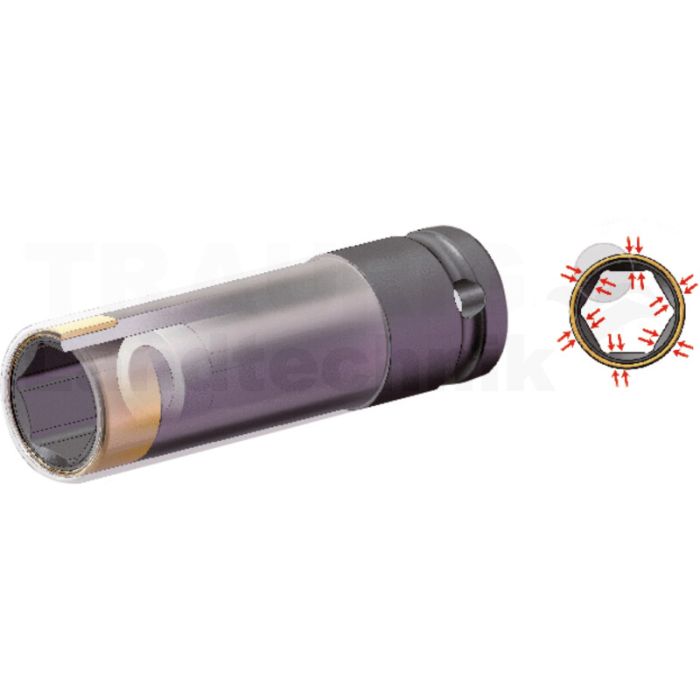 Stecknuss Satz SlimPOWER 1/2", 17+19mm