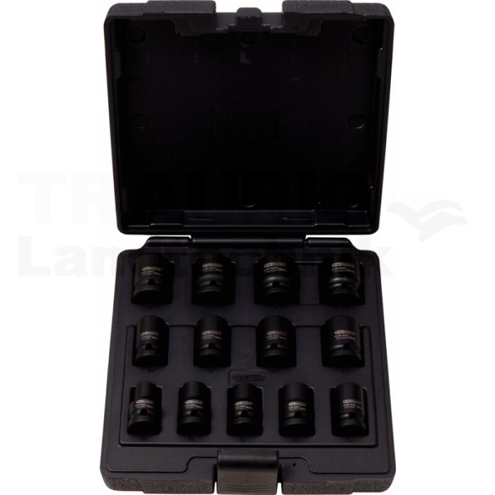 1/2" 12kant Kraft Stecknuss Satz, 13tlg