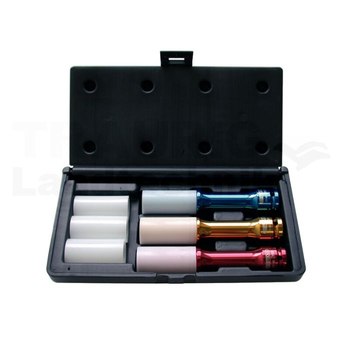 1/2" Alu Kraft Stecknuss Satz, lg