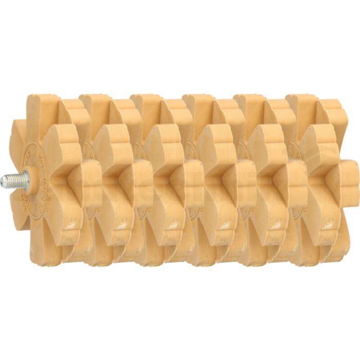Folienradierer mit Lamellen, 6er Pack