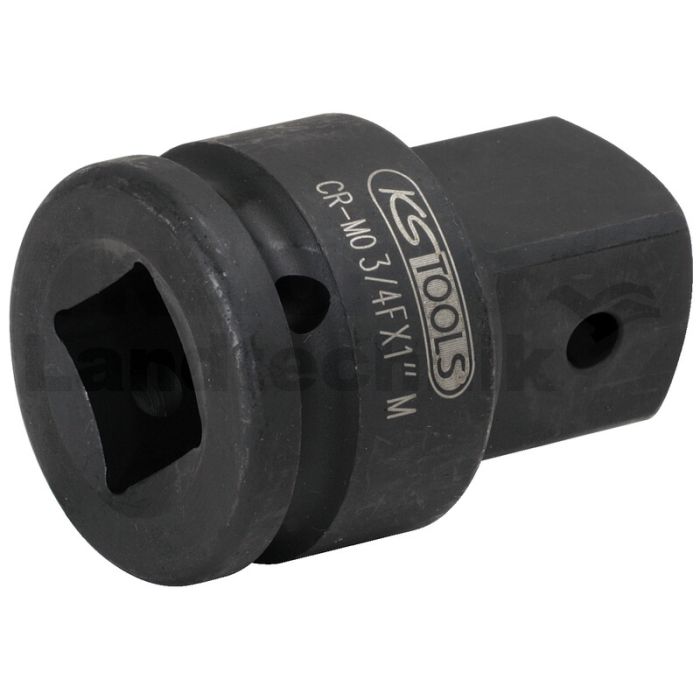 3/4' Kraft Stecknuss-Adapt. 3/4' Fx1' M
