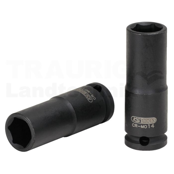 3/8" SK Kraft Stecknuss, lang, 16mm