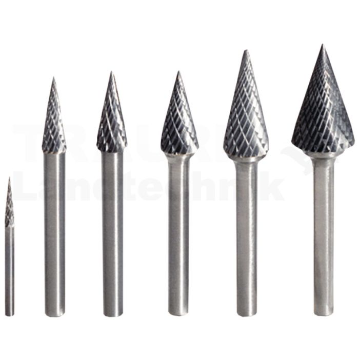 HM Spitzkegel-Frässtift Form M