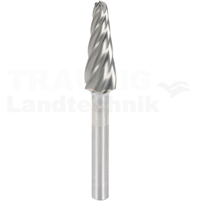 Frässtift Rund-Kegelform lang