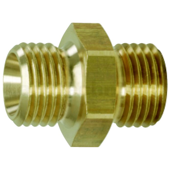 Messing-Reduziernippel, 13x17mm