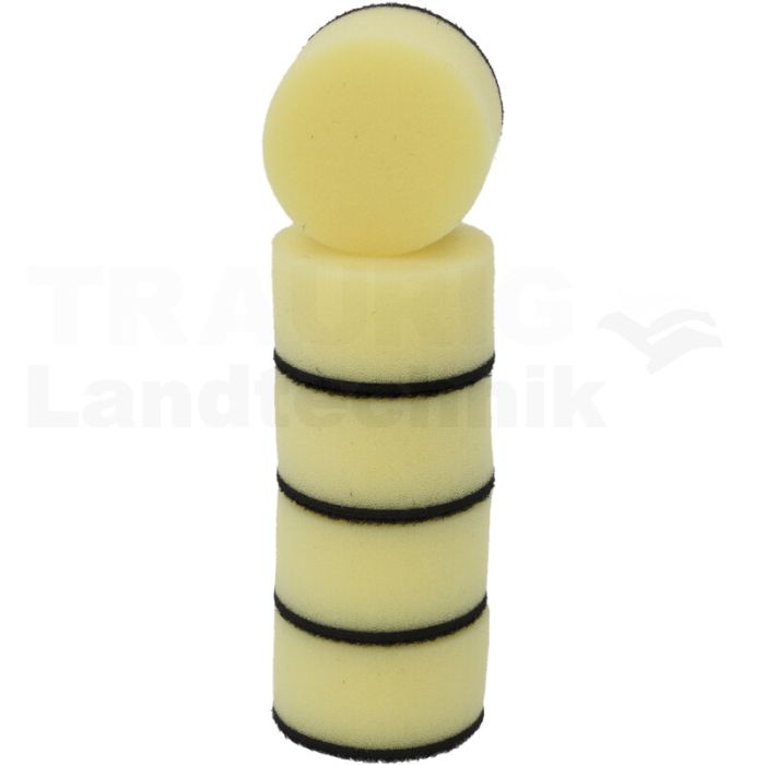 Kunststoffpad gelb, Ø 50,0mm