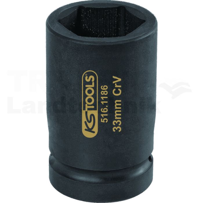 1" 6-Kant Stecknuss SW 33 mm