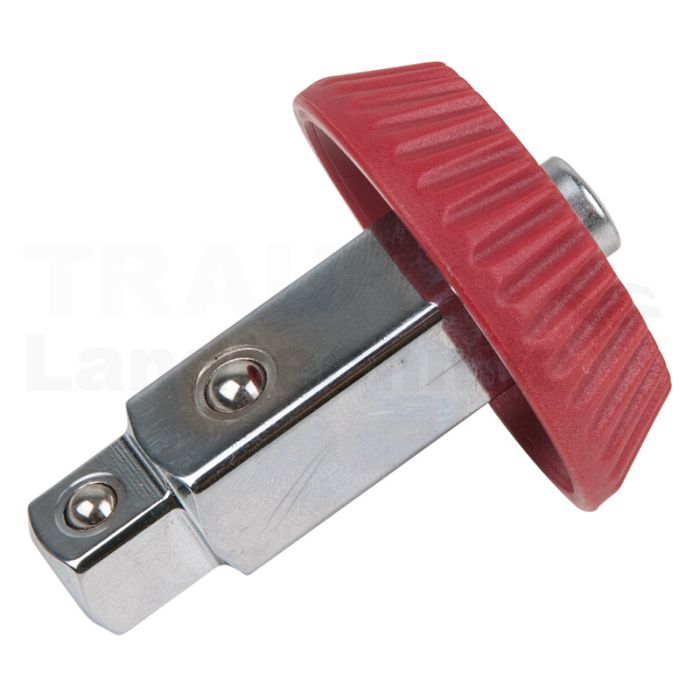 1/2"+3/8" Drehknopf-Umsteckvierkant 1/2"+3/8" Drehknopf-Umsteckvierkant