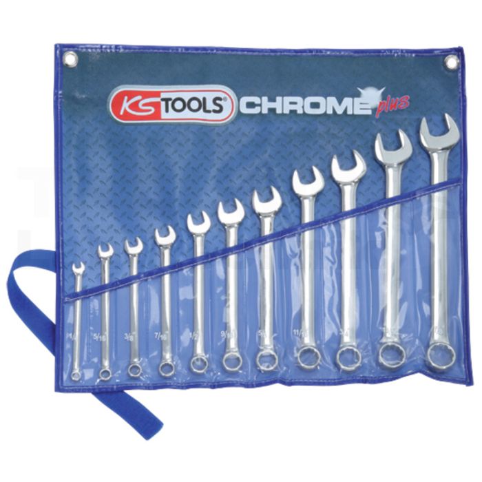 CHROME+Ringmaulschlüssel Satz