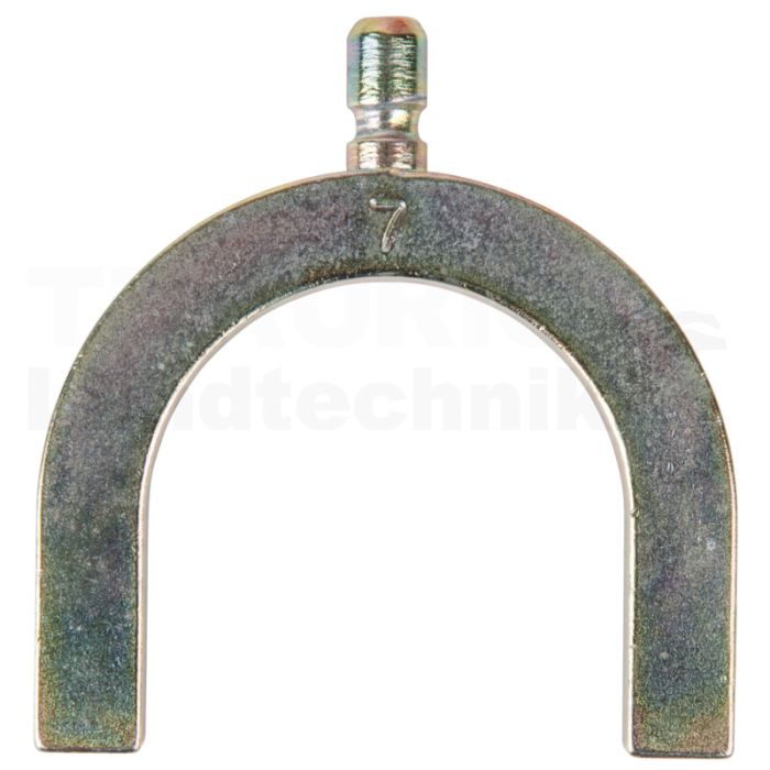 Gabel Einbau, gold