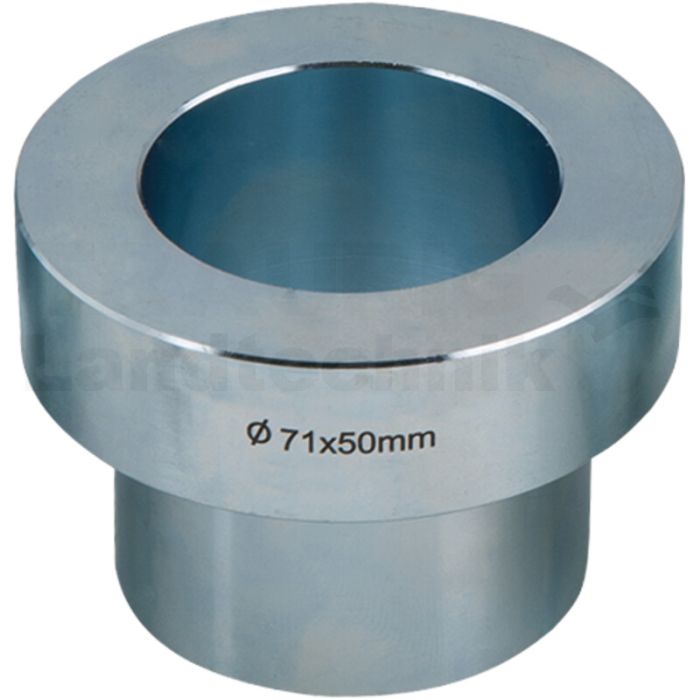 Druckstück ohne Absatz, 71 x 50 mm