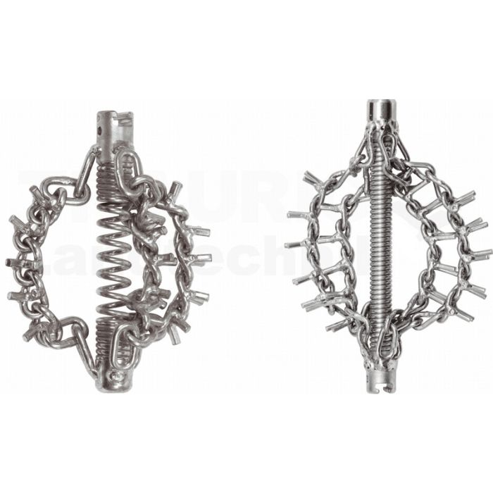 Kettenschleuderkopf m. Spike-Kette