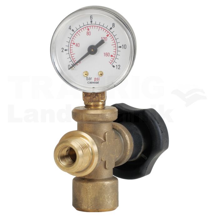 Zusatzmanometer, 12 bar