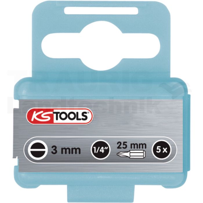 1/ 4' INOX+ Bit Schlitz, 25mm, 5,5mm