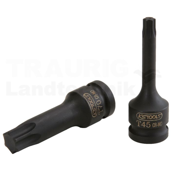 1/ 2" Kraft Bit Stecknuss TX, lang, T50