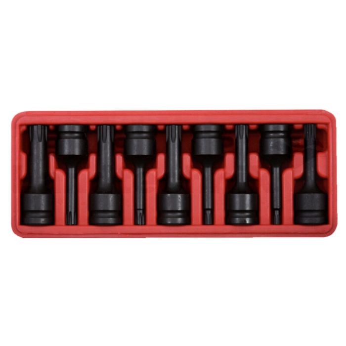 1/2" Kraft Bit Stecknuss Satz RIBE, lg